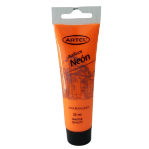 Artel Pintura Acrilica Master Quality 35ml color 830 anaranjado neon
