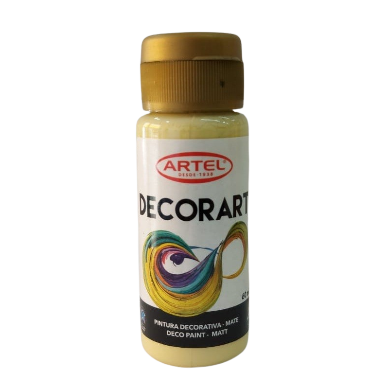 Artel Decorart 60ml color 103 pastel amarillo