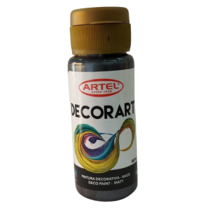 Artel Decorart 60ml color 128 metalico negro