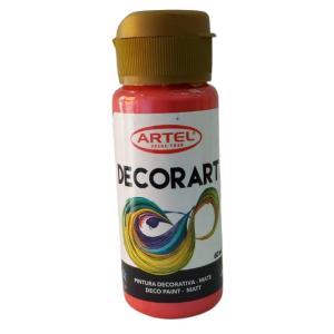 Artel Decorart 60ml color 131 metalico rojo