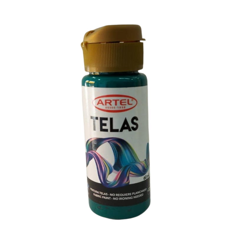 Artel Telas 60ml color 54 verde oscuro