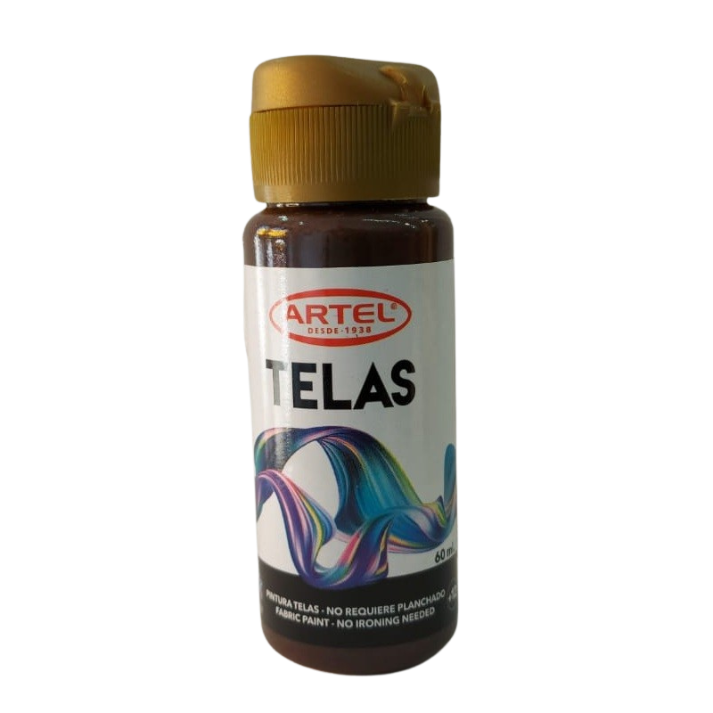 Artel Telas 60ml color 69 café oscuro