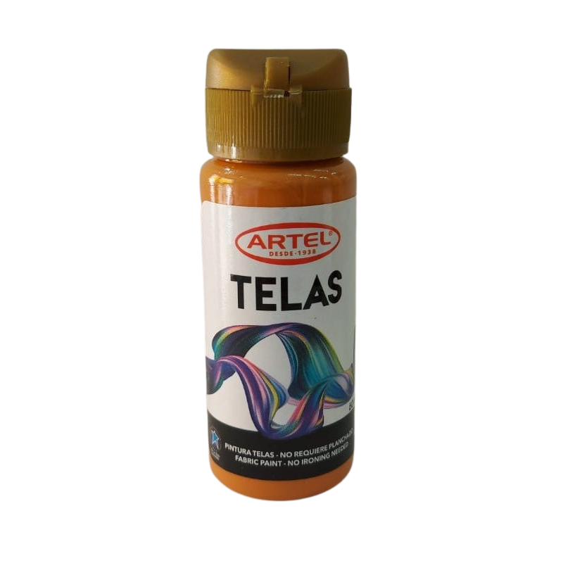 Artel Telas 60ml color 73 amarillo ocre