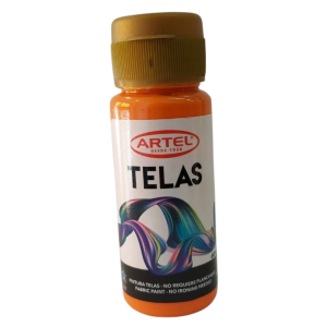Artel Telas 60ml color 77 naranja
