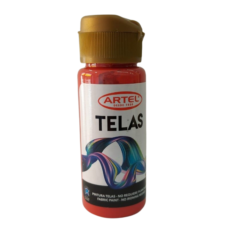 Artel Telas 60ml color 86 terracota rojizo
