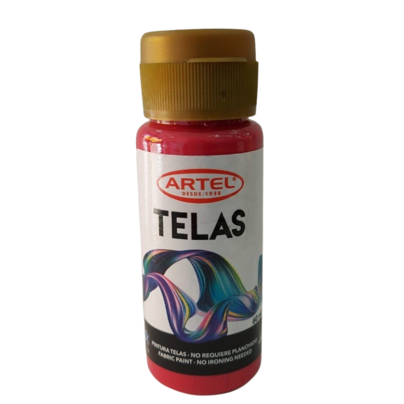 Artel Telas 60ml color 87 carmin