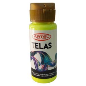 Artel Telas 60ml color 171 neon amarillo