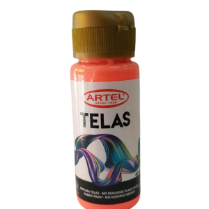 Artel Telas 60ml color 177 neon naranja