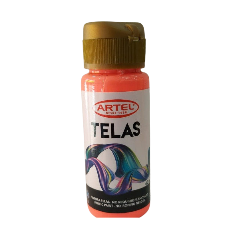 Artel Telas 60ml color 177 neon naranja