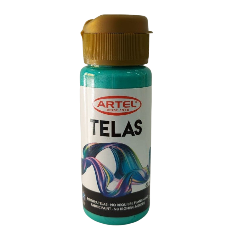 Artel Telas 60ml color 356 metalico turquesa