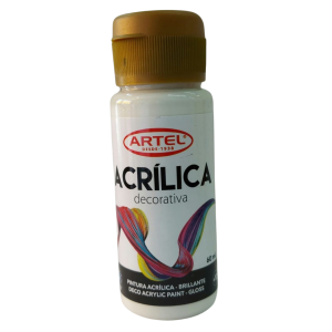 Artel Acrílico decorativo 60ml color 100 blanco
