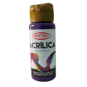 Artel Acrílico decorativo 60ml color 480 violeta