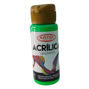 Artel Acrílico decorativo 60ml color 315 Neon verde