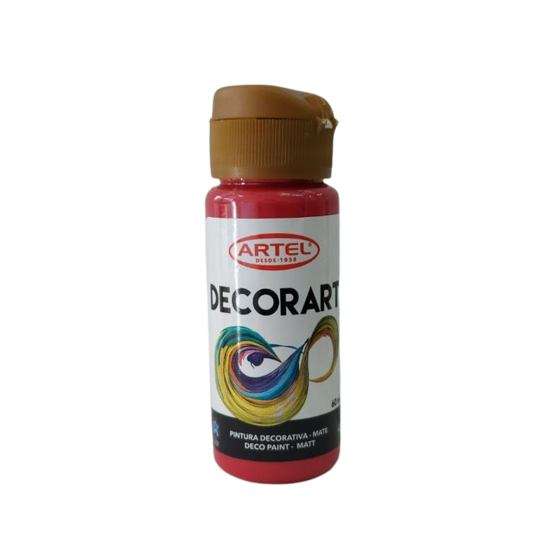 Artel Decorart 60ml color 87 carmin
