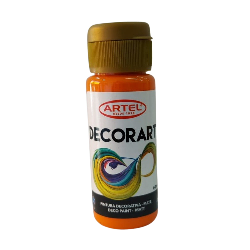 Artel Decorart 60ml color 77 naranjo