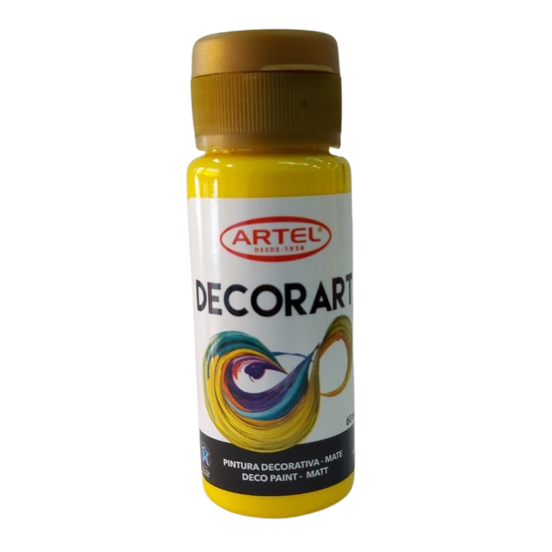 Artel Decorart 60ml color 75 amarillo claro