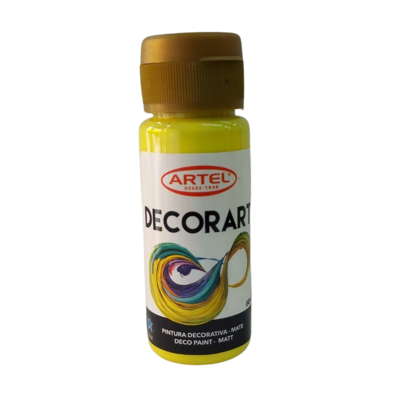 Artel Decorart 60ml color 72 amarillo limon
