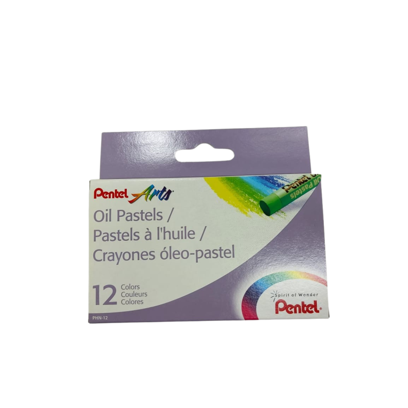 Estuche pasteles Pentel 12 colores