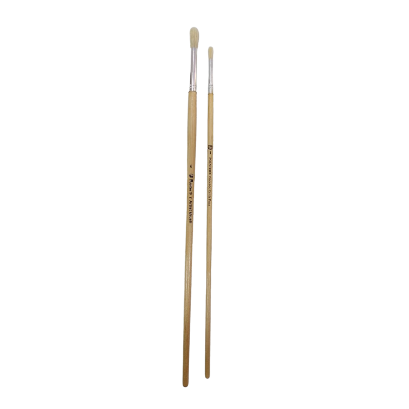 Pinceles N12 ponceador cerda pura