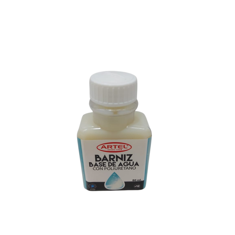 Barniz a base de agua Artel 80ML