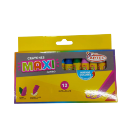 Crayon maxi  Artel 12 colores
