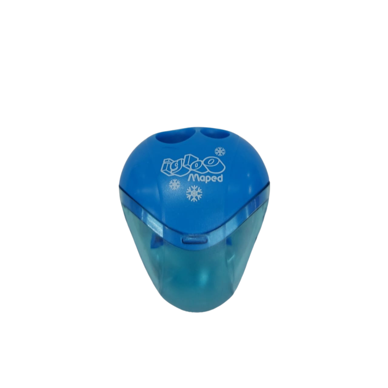 Sacapunta i-gloo doble c/deposito maped