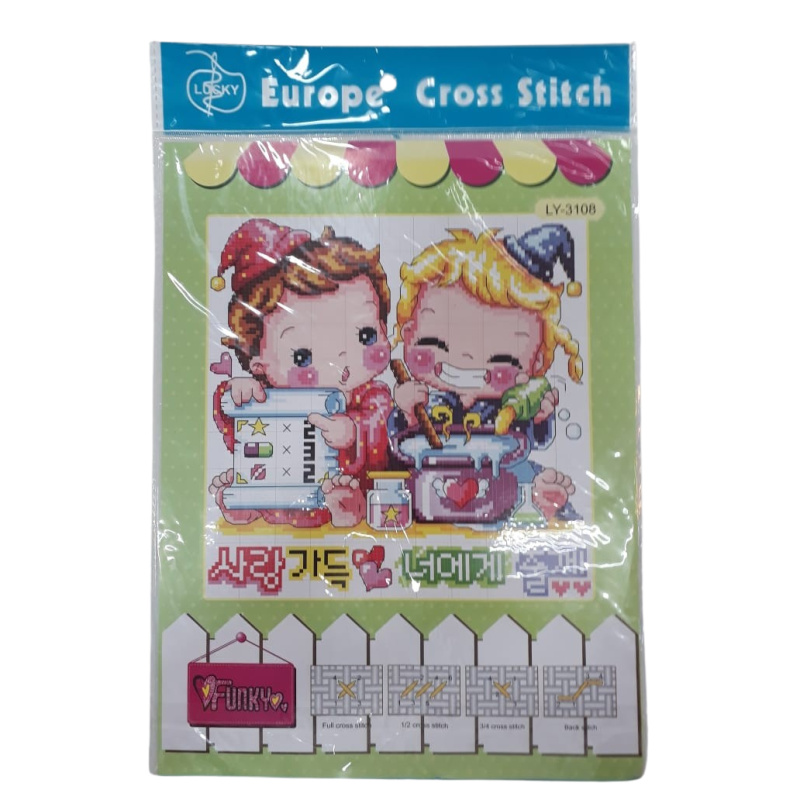 Set de bordado infantil