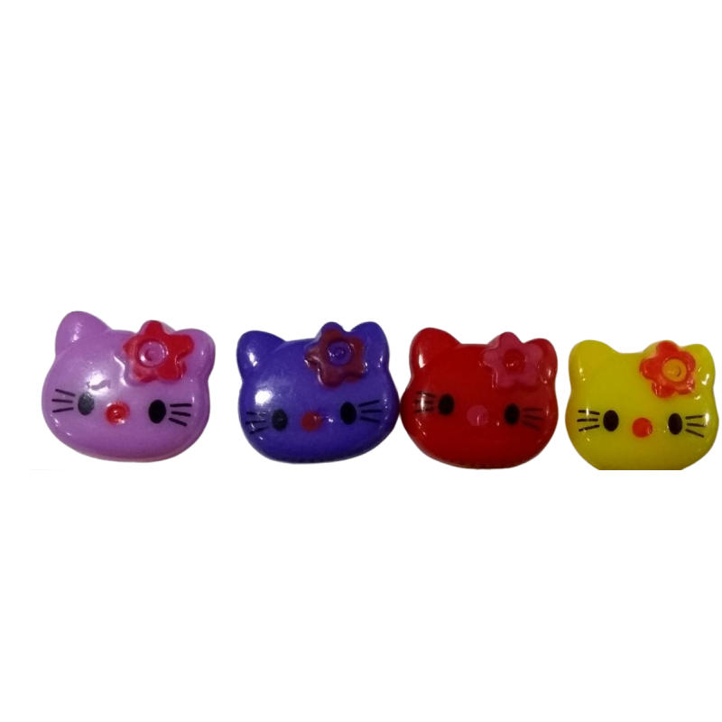 Boton infantil gatito (15mm)