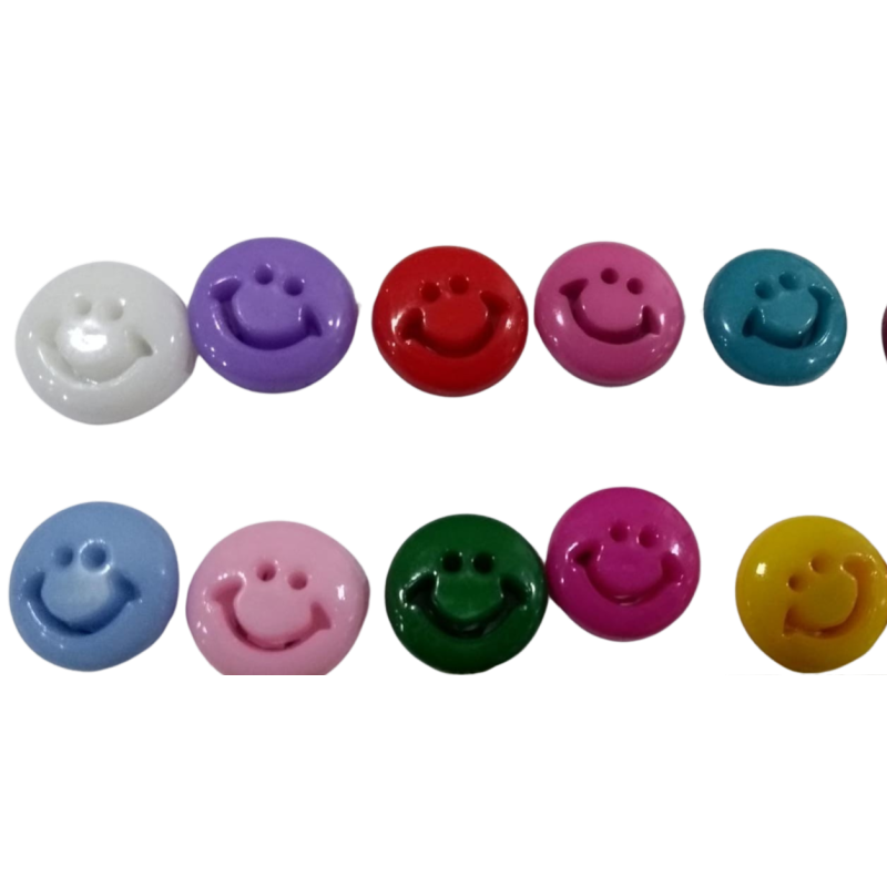 Boton infantil carita chica (13mm)