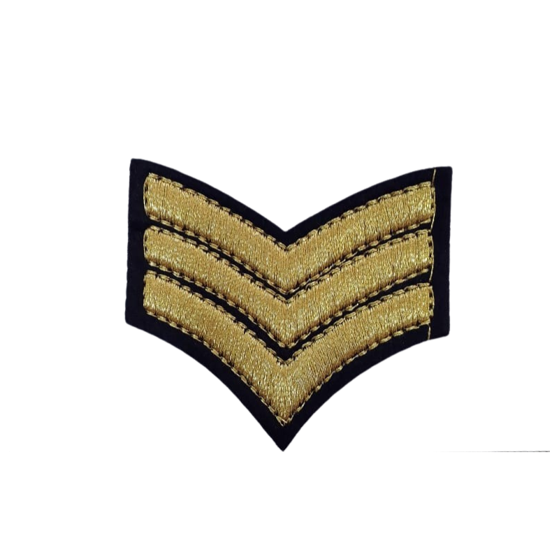 Parche para ropa Sargento