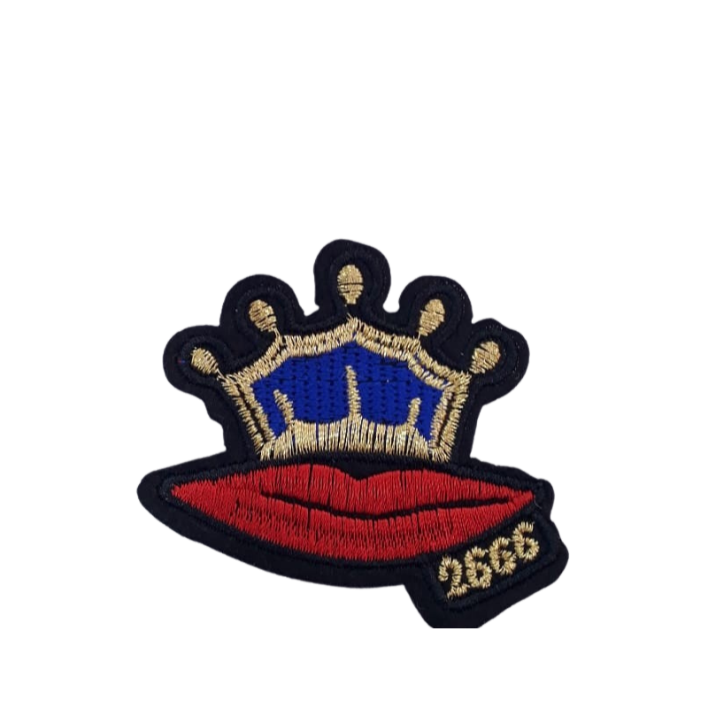 Parche para ropa Corona