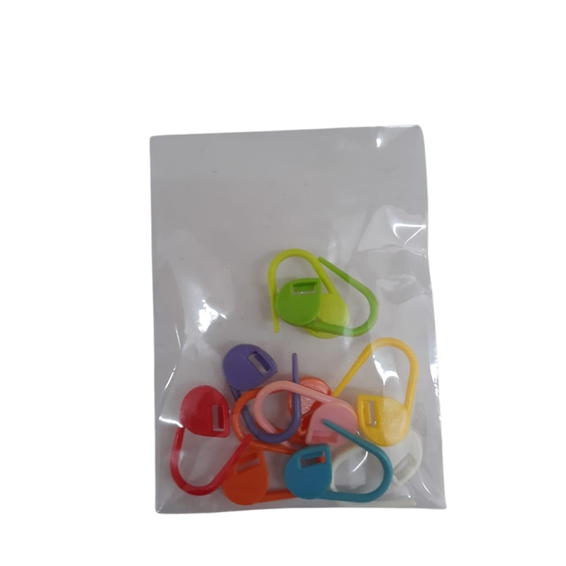 Marcador de puntos plastico X10 (alfiler de gancho)