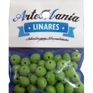 Perla de vidrio redonda grande