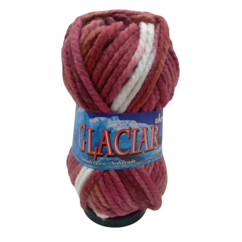 Lana Ukryl Glaciar Estampado 100gr 198