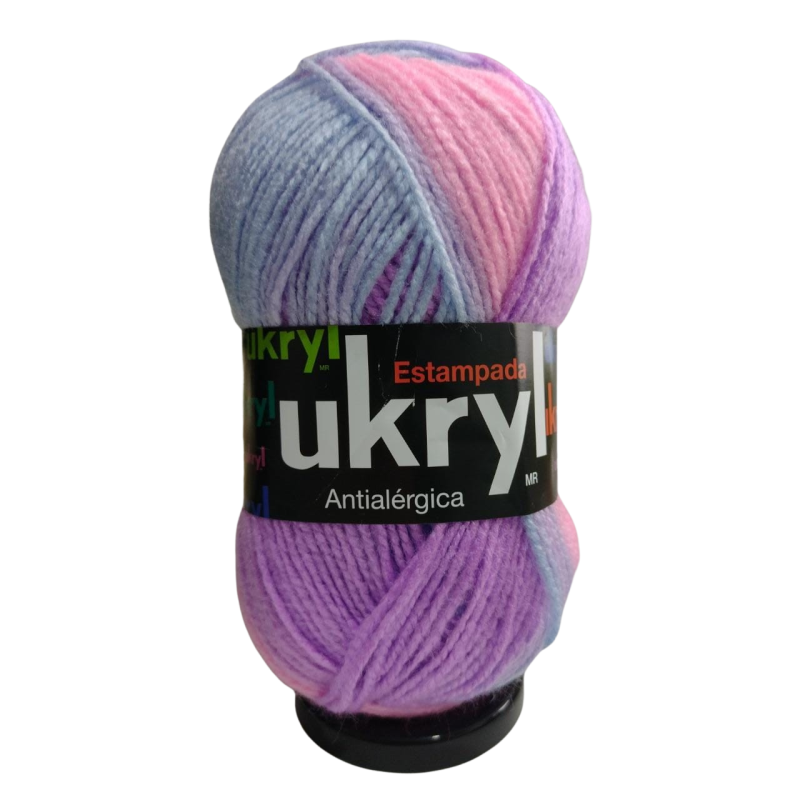 Lana Ukryl Estampada 100gr 7