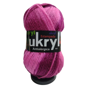 Lana Ukryl Estampada 100gr 21